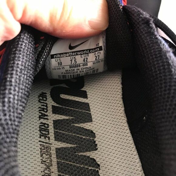 XLNT NIKE Air Zoom Pegasus 32 Print Version 10 US - Picture 7 of 7